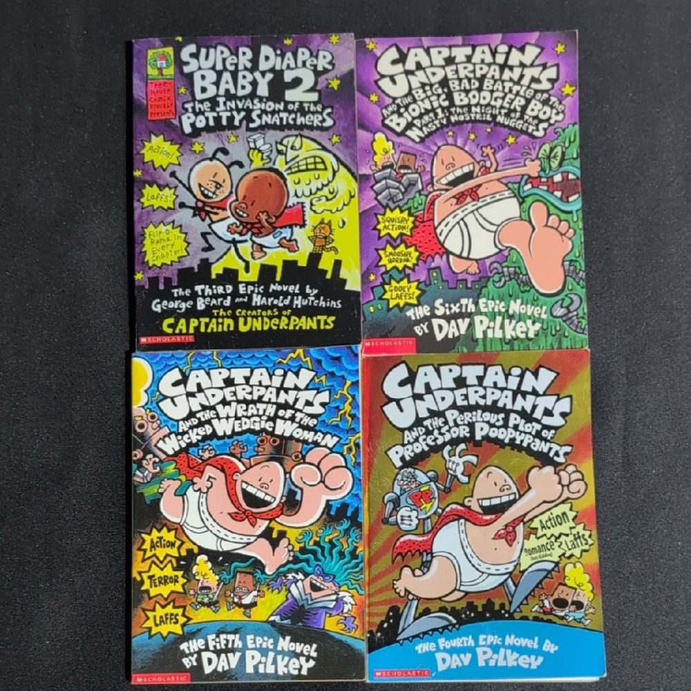 Captain Underpants Book Set